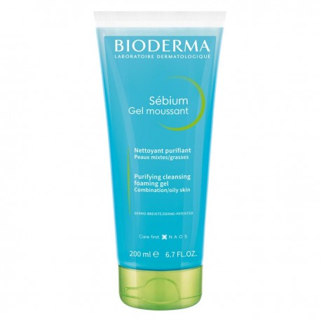 Bioderma Sébium Gel Moussant Tubo 200 Ml