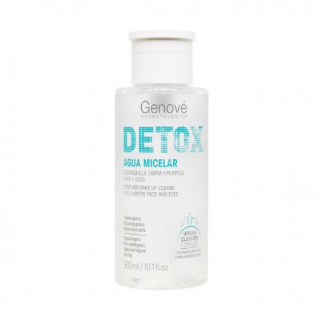 Detox Agua Micelar Frasco C/Bomba Inversa 300 Ml