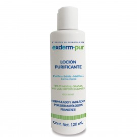 Exderm Pur Locion Purificante Pieles Grasas Y/ Con Imperfecciones 120Ml