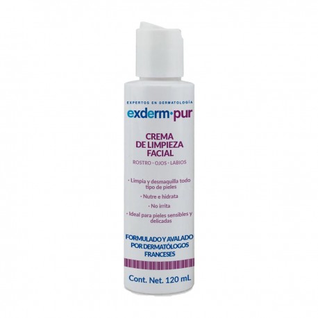 Exderm Pur Crema De Limpieza 120Ml