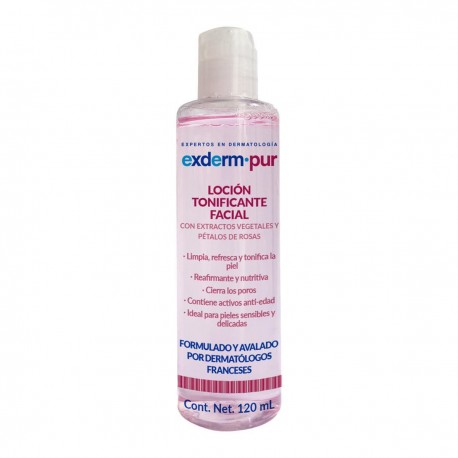 Exderm Pur Locion Tonificante 120Ml