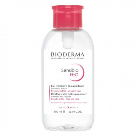 Bioderma Sensibio H2o 500 Ml Bomba Inversa